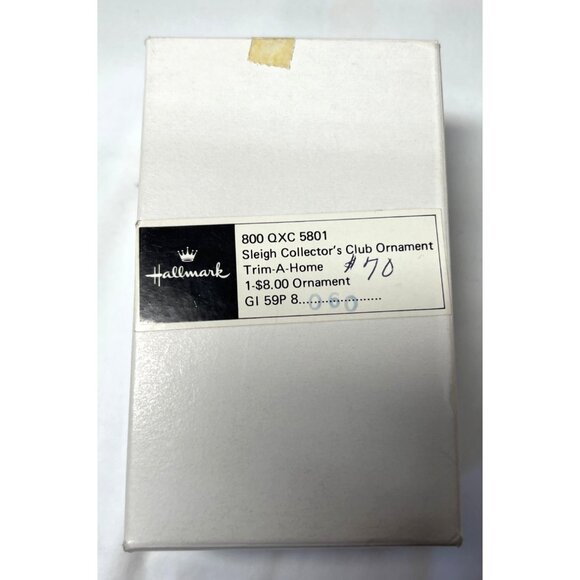 RARE Hallmark 1988 Keepsake Ornament Collectors Club "Sleight Of Dreams" By Lind - Picture 7 of 7